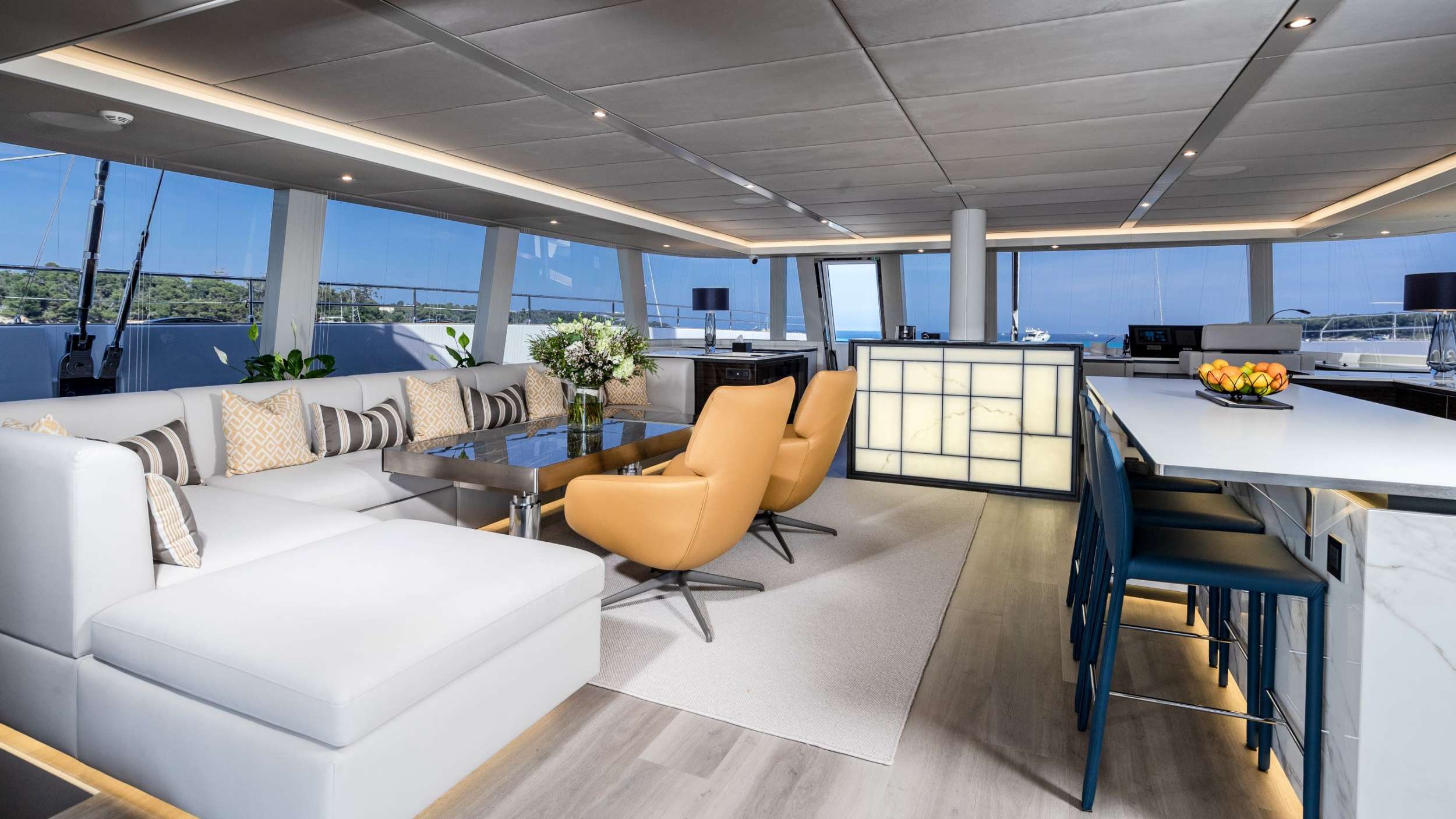 Endless Horizon Saloon Catamaran Interior