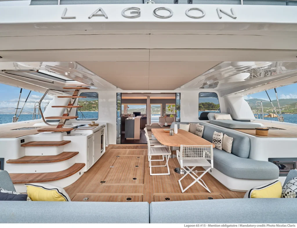 Seahome II Catamaran Aft Cockpit