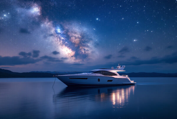 stargazing at sea